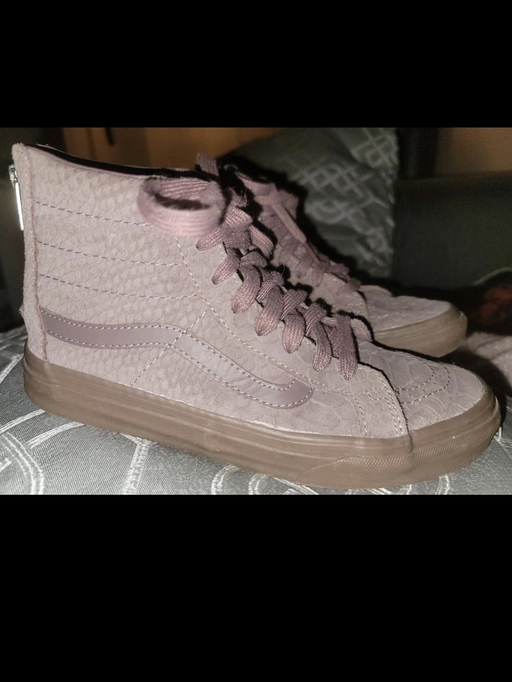Vans Women's High-Top Sneakers - Mauve